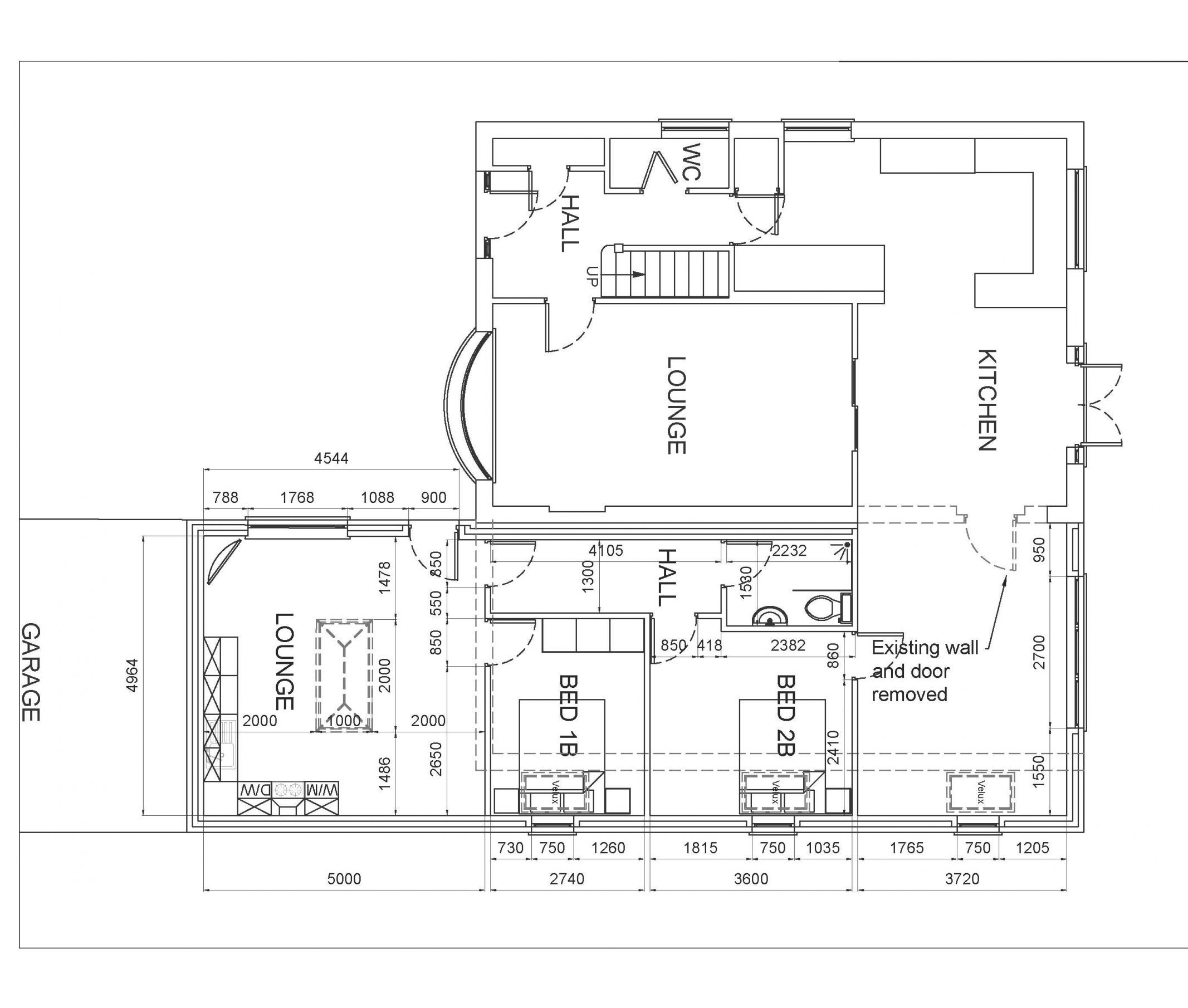 Paddick Engineering - Architectural, Civil, & Structural Designers - New single storey side extension