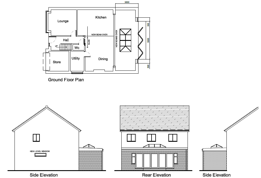 Paddick Engineering - Architectural, Civil, & Structural Designers - House Extension Plans 4