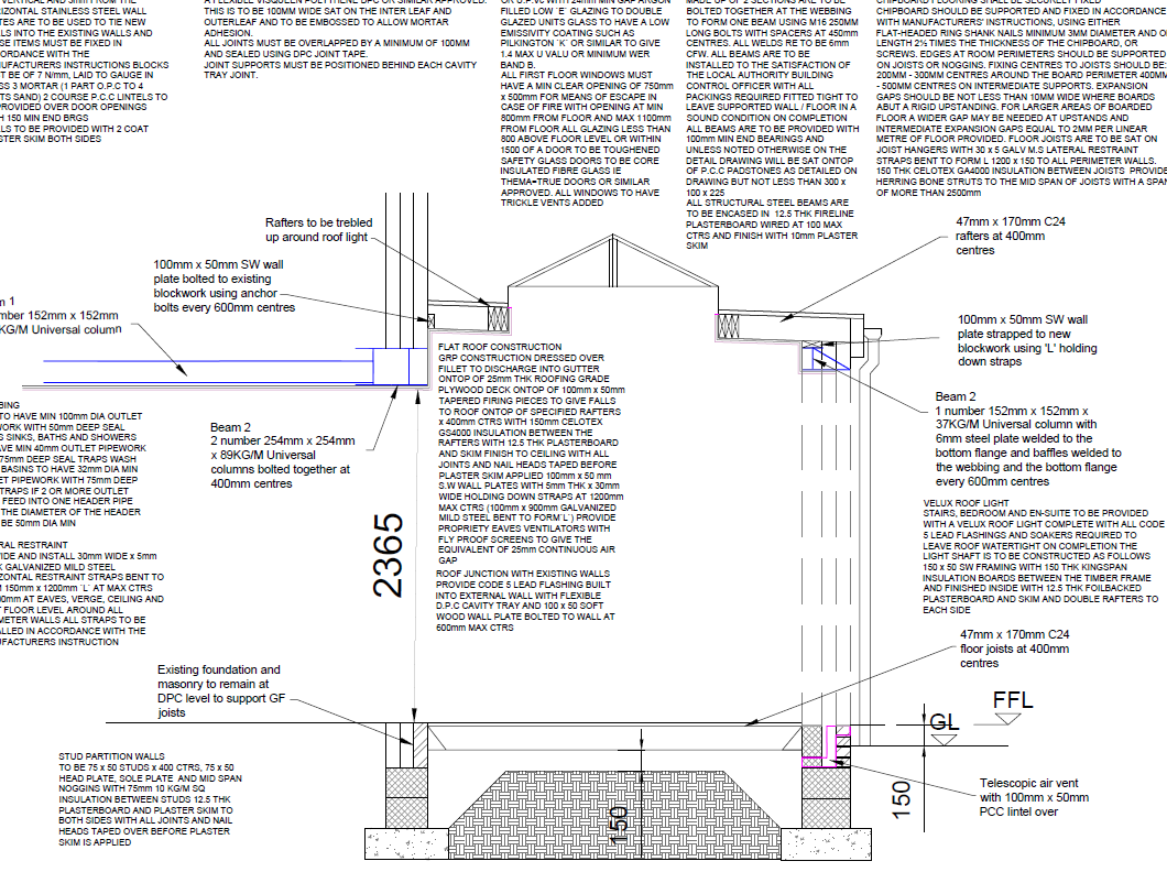 Paddick Engineering - Architectural, Civil, & Structural Designers - Structural Drawing 11