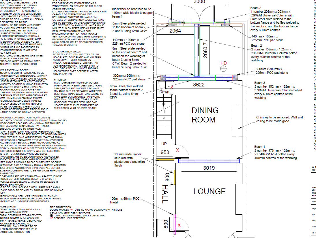 Paddick Engineering - Architectural, Civil, & Structural Designers - Structural Drawing 7