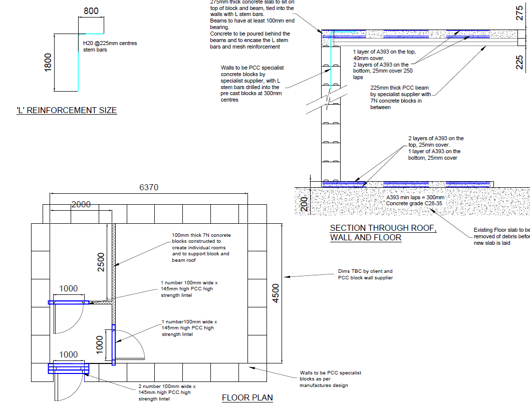 Paddick Engineering - Architectural, Civil, & Structural Designers - Structural Drawing 8