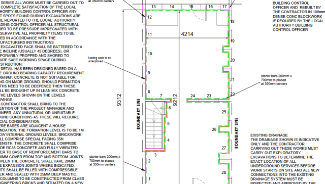 underpinning floor plan