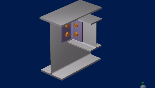 Double Angle Shear Plate Connection D